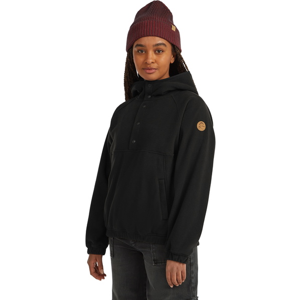 2025 O'Neill Womens O'Riginals Superfleece Hoodie 1350078 - Black Out